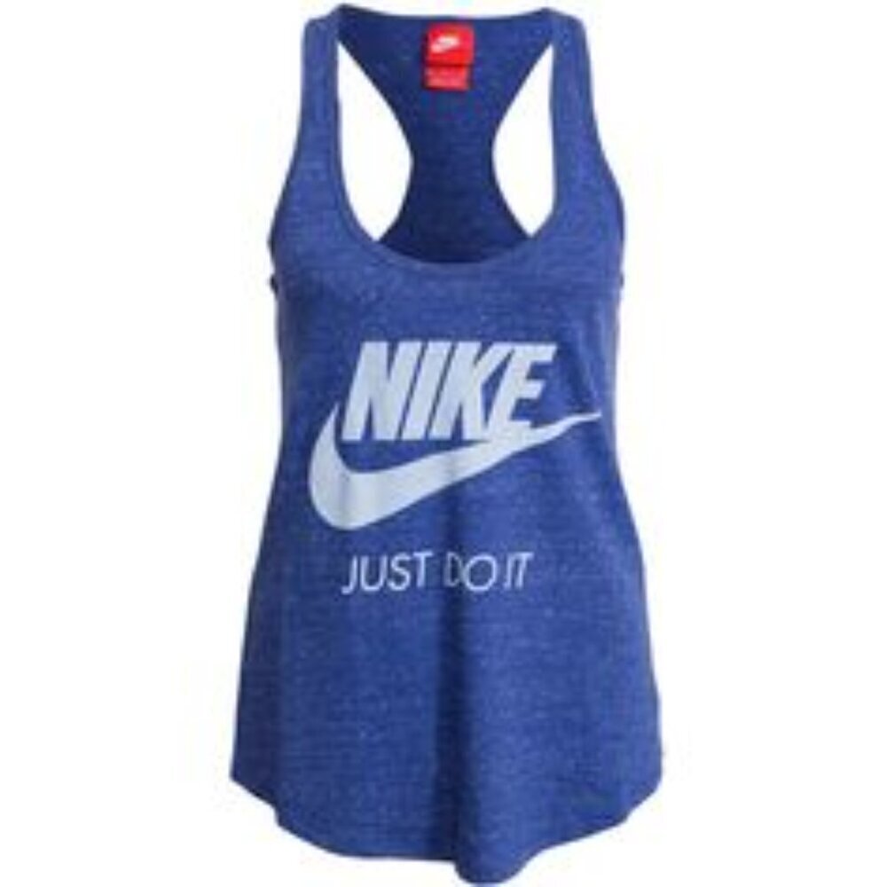 Women's Nike Trainer tank top Blue Size medium